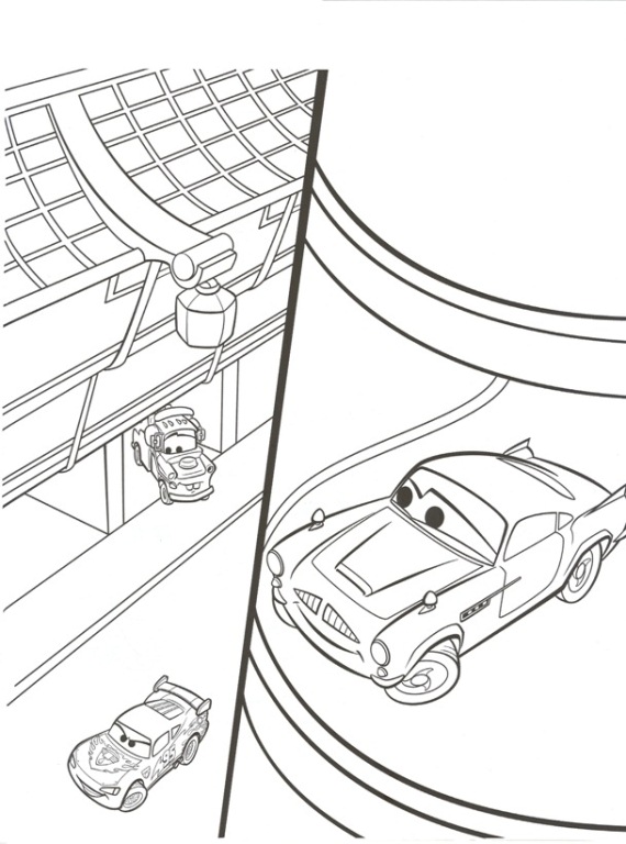 Finn McMissile Cars 2 per bambini disegni
