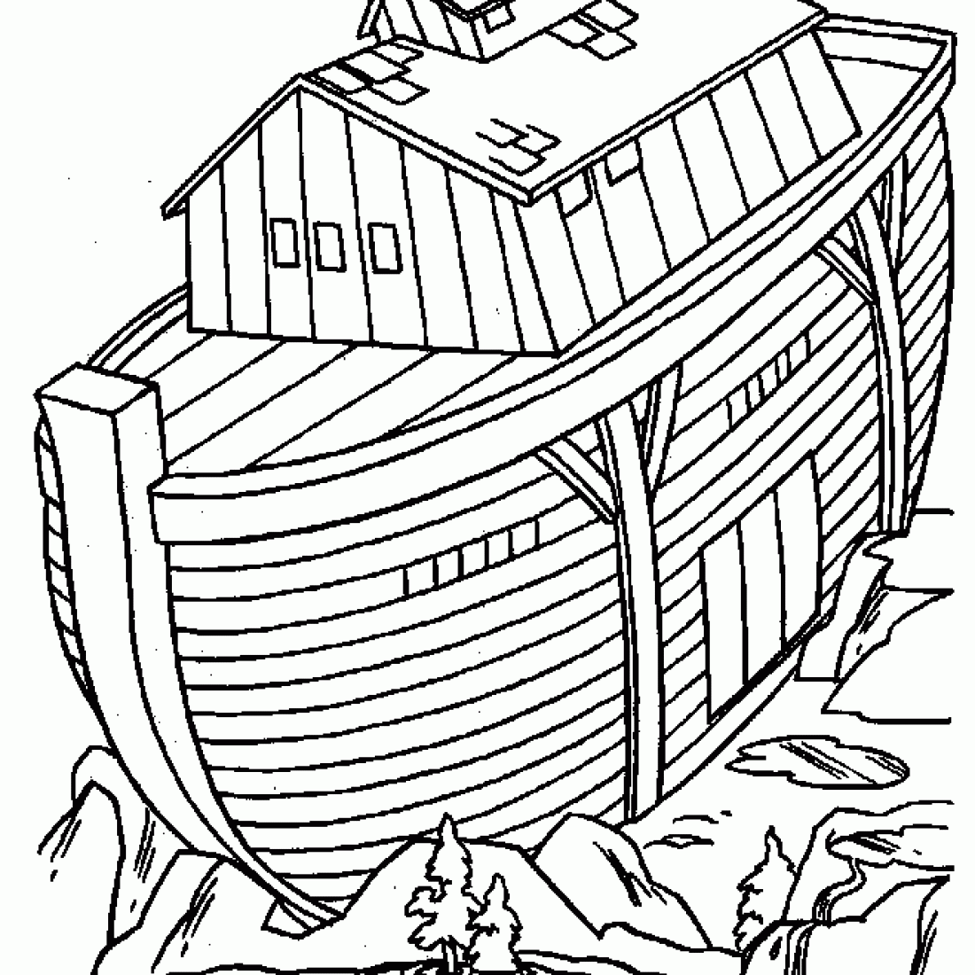 Grande Arca di Noè da stampare