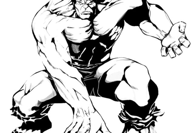 Hulk da colorare (14)