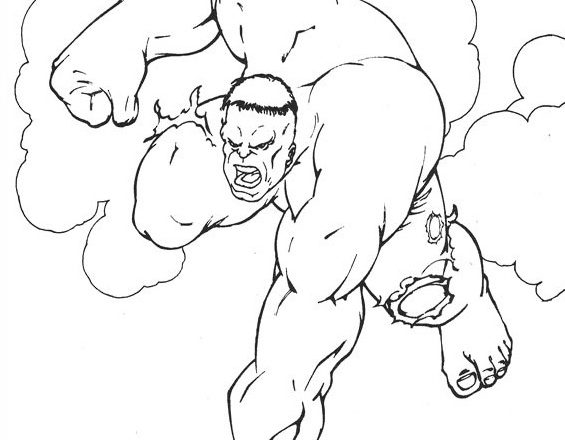 Hulk da colorare (20)
