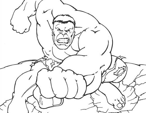 Hulk da colorare (24)