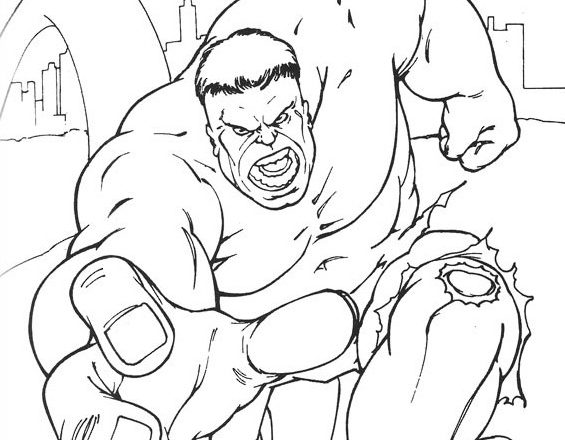 Hulk da colorare (26)