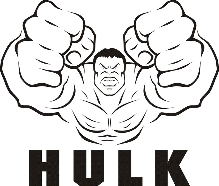 Hulk da colorare (5)