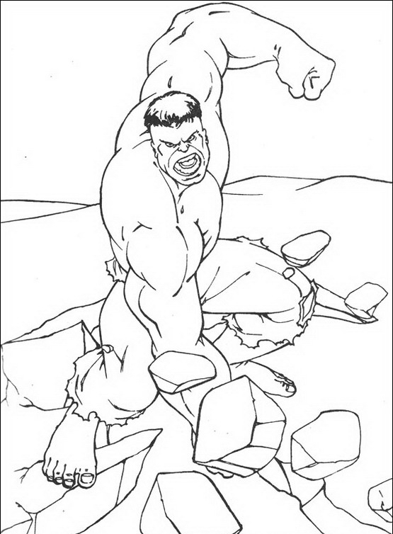 Hulk da colorare (68)