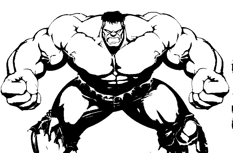 Hulk da colorare (73)