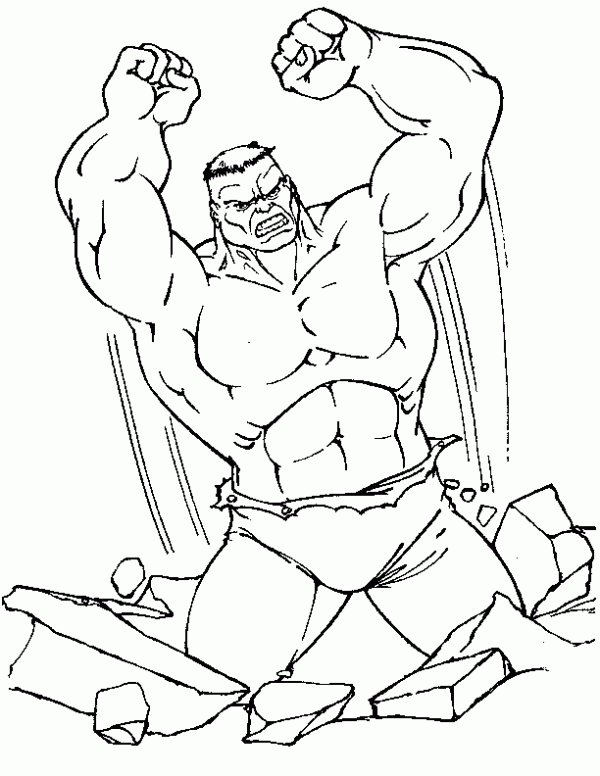 Hulk da colorare (91)