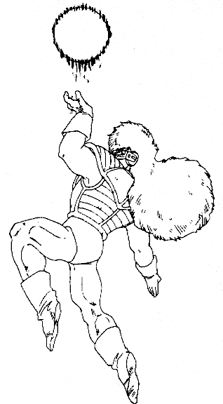 Jeeth della Squadra Ginew disegno da colorare Dragon Ball