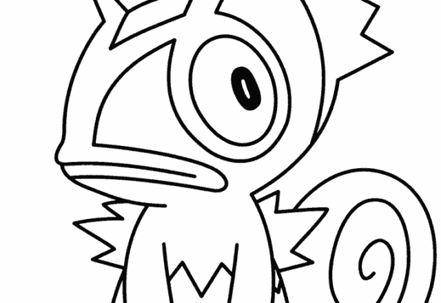 Kecleon disegno da colorare Pokemon