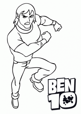 Kevin Levin disegno da colorare Ben 10