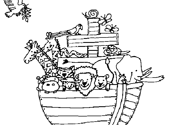L’ Arca di Noè immagini per il catechismo