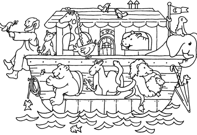 L’ Arca di Noè per il catechismo