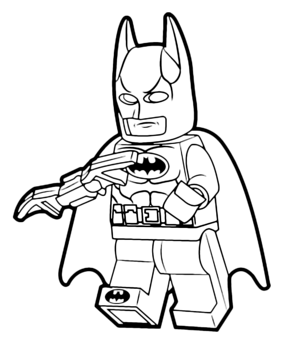 LEGO Batman disegni da colorare