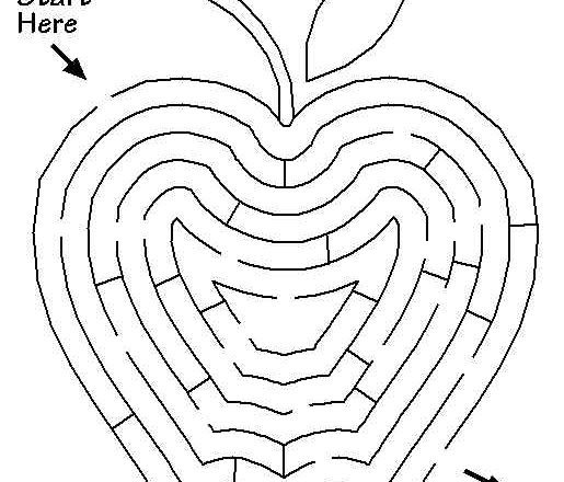 Labirinto a forma di mela