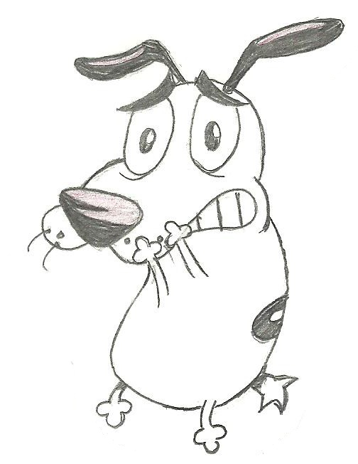 Leone il cane fifone Cartoon Network disegni da colorare