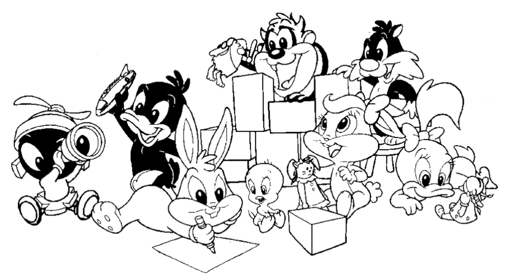 Looney Tunes disegni da colorare gratis