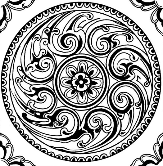 Mandala disegno da colorare gratis 105 difficile complesso