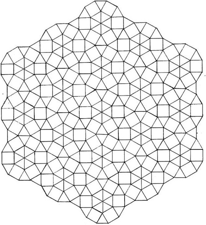 Mandala disegno da colorare gratis 117 con geometrie