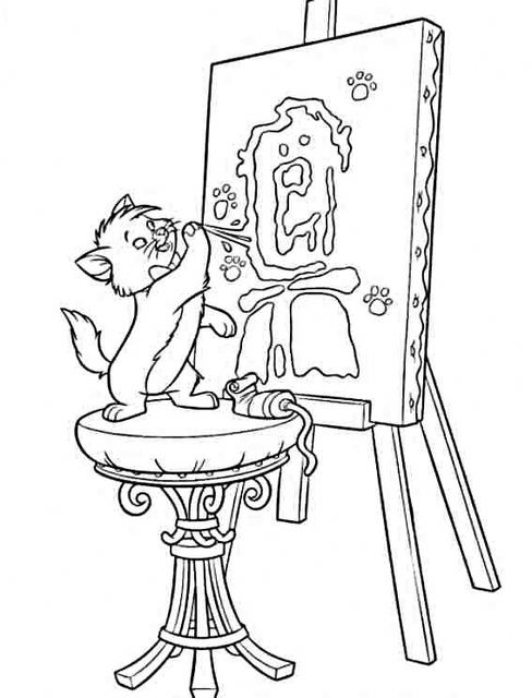Matisse alla pittura disegni da colorare gratis