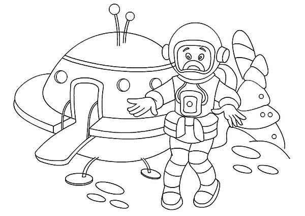 Navicelle Spaziali e Astronavi disegni da colorare gratis (15)