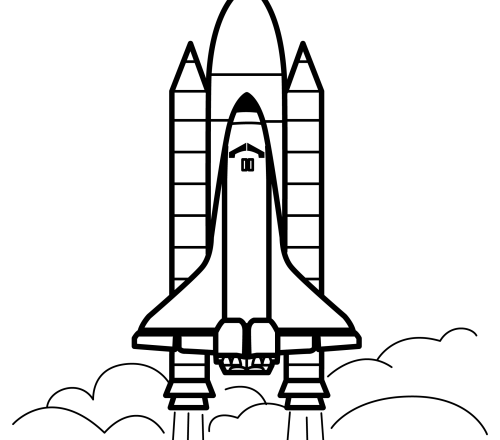 Navicelle Spaziali e Astronavi disegni da colorare gratis (6)