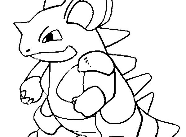 Nidoqueen Pokemon disegno da colorare