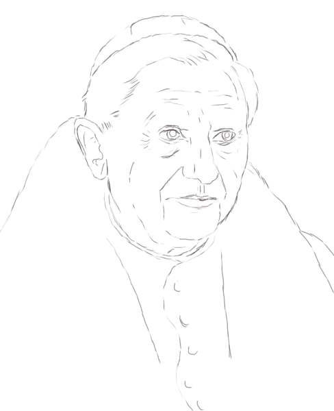 Papa Benedetto XVI Joseph Ratzinger immagini da stampare e da colorare