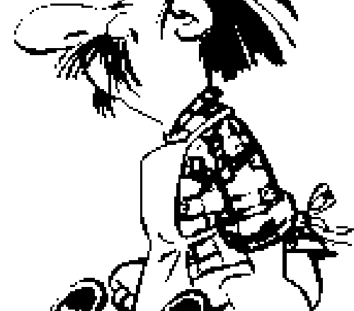 Personaggio secondario di Asterix da stampare e colorare