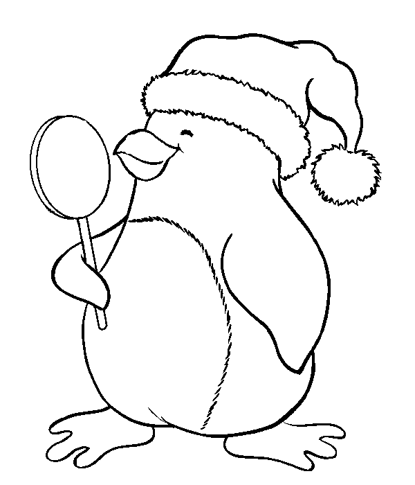 Pinguini immagini da colorare per bambini
