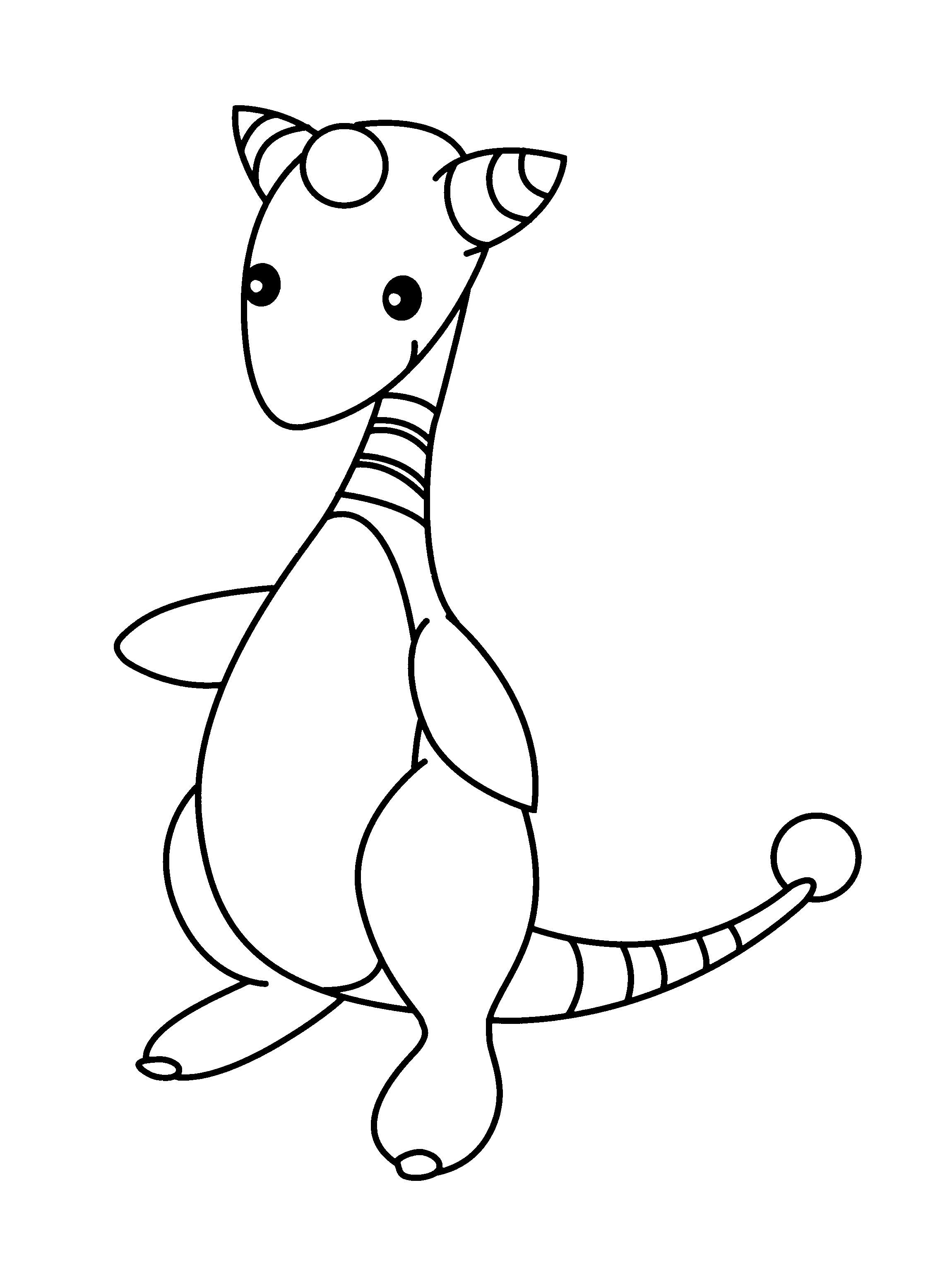 Pokemon 406 disegno da colorare