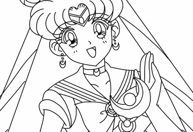 Sailor Moon da colorare