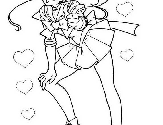 Sailor Moon pollice insù disegni da stampare
