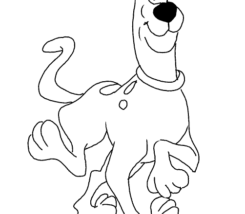 Scooby Doo immagini da colorare per bambini
