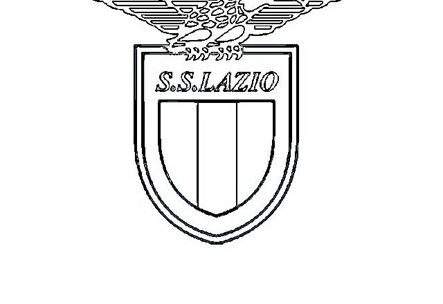 Scudetto di calcio della Lazio disegno da colorare categoria sport