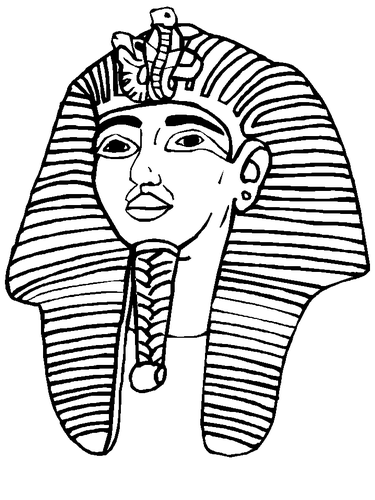 Tutankhamon disegni da colorare gratis (1)