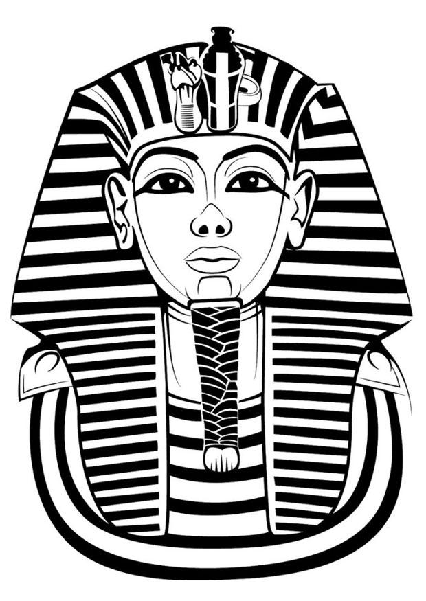 Tutankhamon disegni da colorare gratis (2)