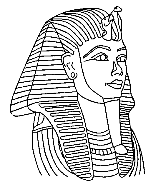 Tutankhamon disegni da colorare gratis (3)