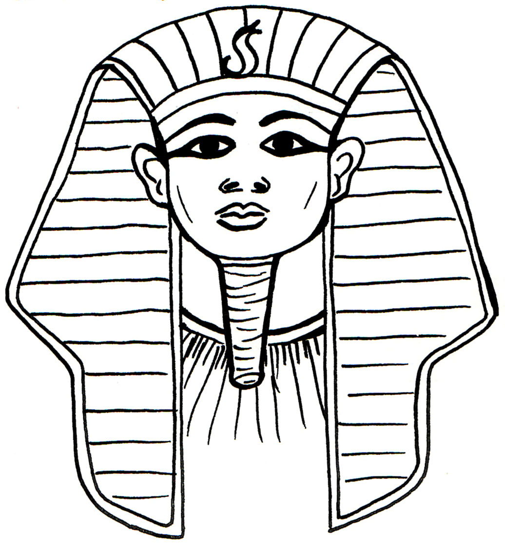 Tutankhamon disegni da colorare gratis (4)