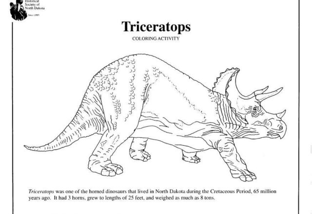 Un altro dinosauro della preistoria da colorare