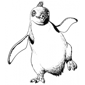 Un cucciolo di Pinguino immagini per bambini