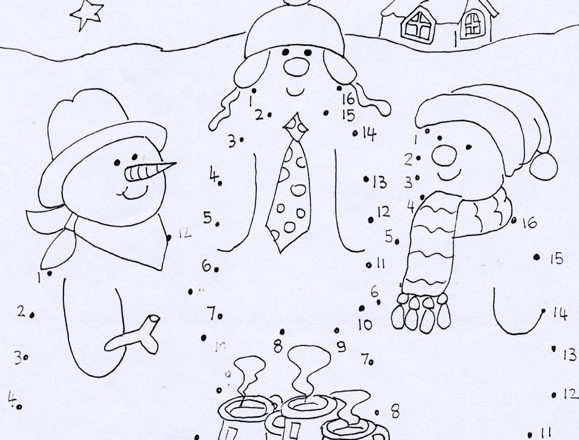 Unisci i puntini categoria Natale