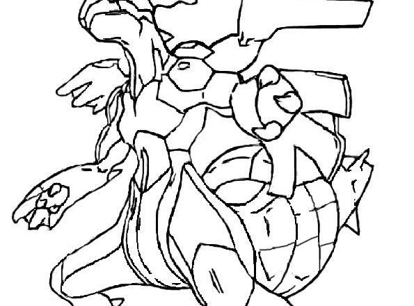 Zekrom disegno da colorare Pokemon
