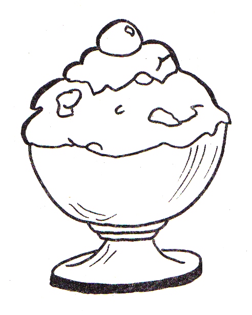 coppa gelato disegni per bambini
