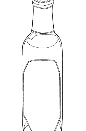 disegni da colorare bottiglia