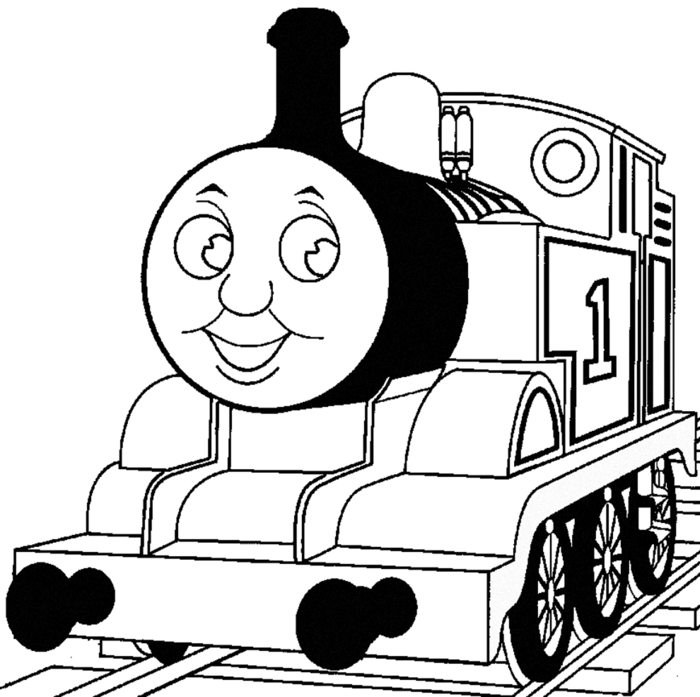 disegni da colorare thomas il trenino e i suoi amici per bambini