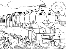 disegni da colorare thomas il trenino e i suoi amici