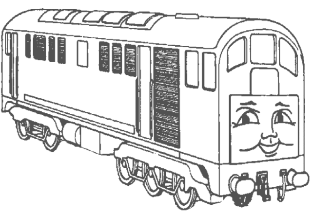 disegni per bambini clarable thomas il trenino da colorare