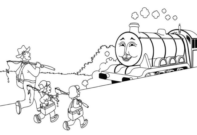 disegni per bambini gratis gordon amico thomas il trenino