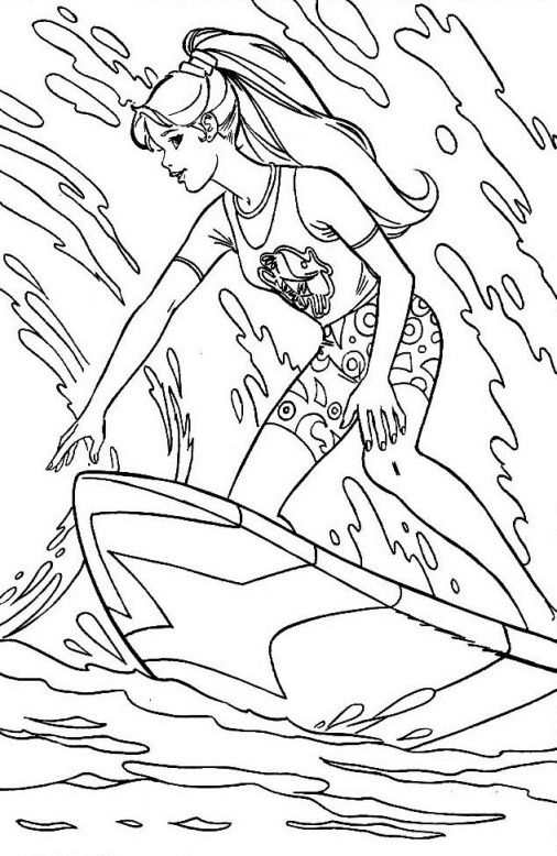 disegni_da_colorare_barbie_fa_surf