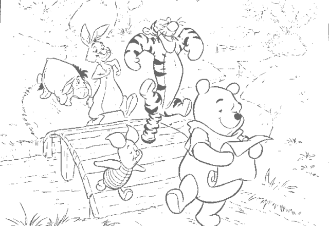 disegni_da_colorare_winnie_the_pooh_e_i_suoi_amici_nel_bosco