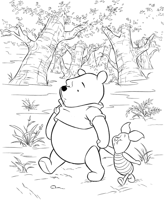 disegni_da_colorare_winnie_the_pooh_e_pimpi_passeggiano_nel_bosco